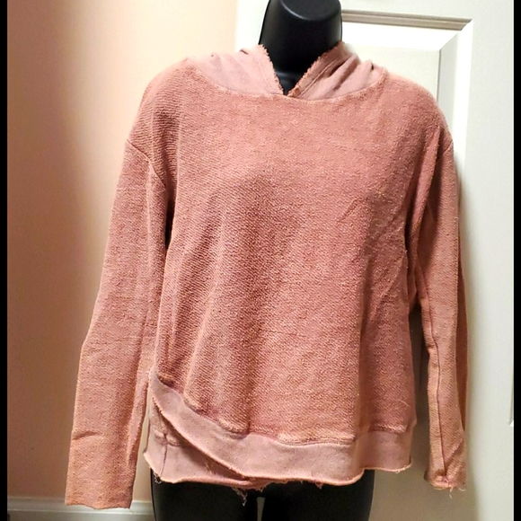 Anama Tops - Rugged Distressed Hoodie NWOT
